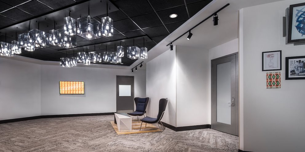 Prefunction area at Ocean City event space | BayVista Event Center