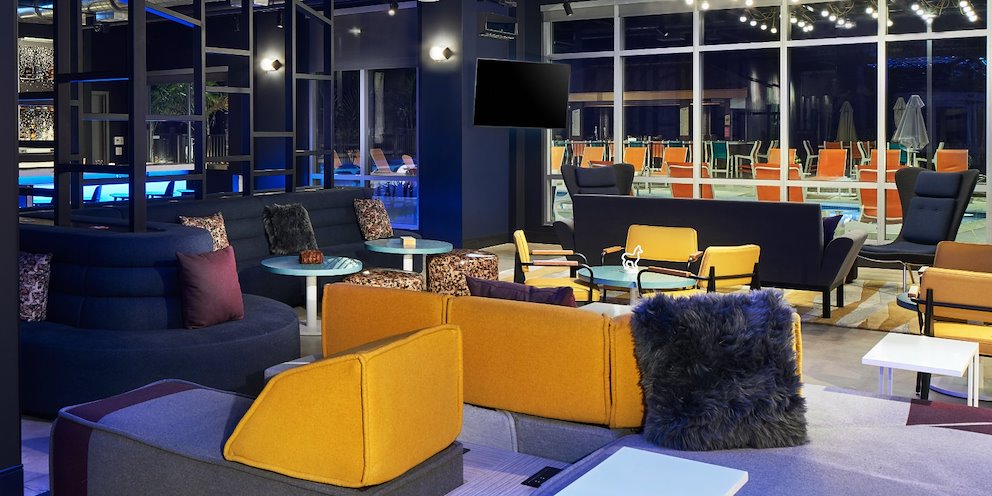 Modern lounge at party venues Ocean City MD | BayVista Event Center