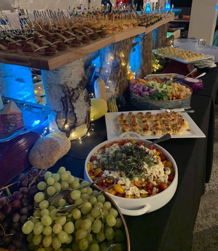 Fruit and cheese display at Ocean City MD venues | BayVista Event Center