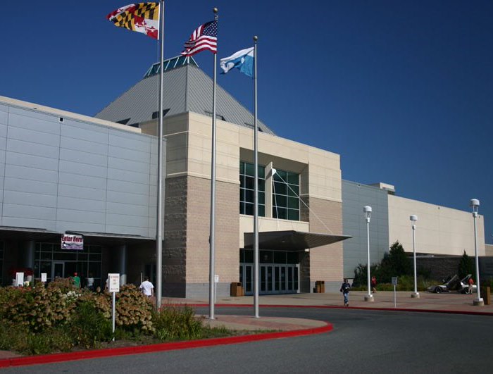 exterior of Roland E. Powell Convention Center